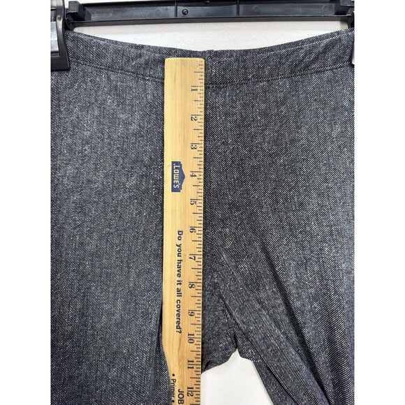 Clara SunWoo Ankle Pants Womens Small Heather Gray Pull On Leggings Stretch USA - Picture 8 of 9